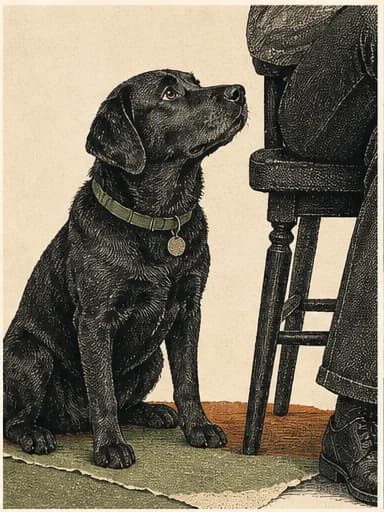 Collector-print portrait for Loyal Shadow