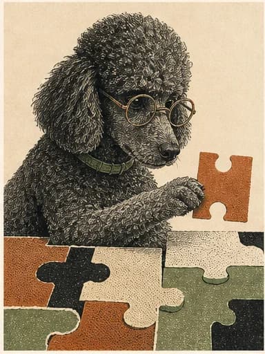 Collector-print portrait for Puzzle Pro